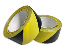Lepící páska označovací 50mm x 33m B R625 černožlutá