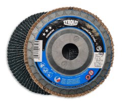 Lamelový brusný kotouč 125, 40 TZA40-B PREMIUM C-TRIM LONGLIFE