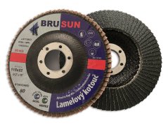 Lamelový brusný kotouč 115, 80 BRUSUN STANDARD