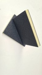 Brusná houbička P080, 097x123x10 SiC