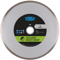 Řezací kotouč diamant 125 x 1.6 x 22  BASIC 1A1R