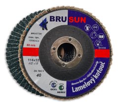 Lamelový brusný kotouč 115, 40 BRUSUN STANDARD