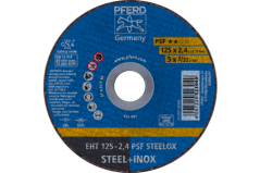 Řezací kotouč 125 x 2.4 x 22 PSF STEELOX