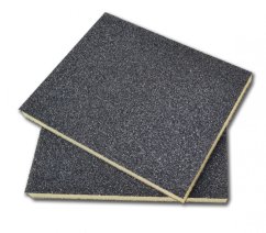 Brusná houbička P080, 097x123x10 SiC